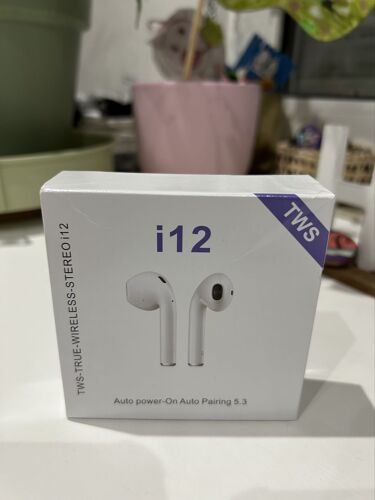 Écouteurs sans fil Bluetooth i12 TWS