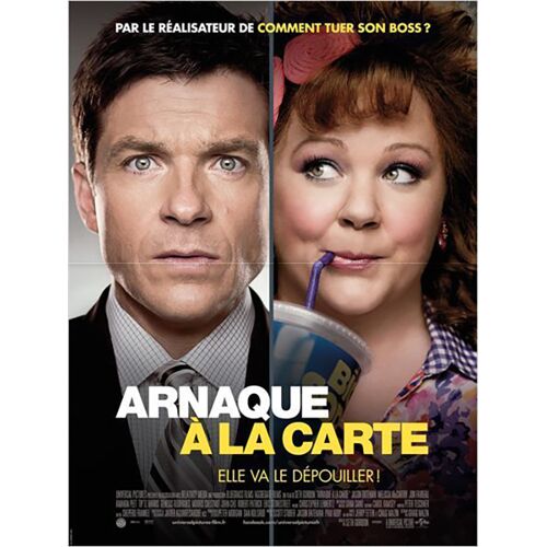 Arnaque À La Carte (Identity Thief) - Véritable Affiche De Cinéma Pliée - Format 40x60 Cm - De Seth Gordon Avec Melissa Mccarthy, Jason Bateman,  Amanda Peet, Jon Favreau, Genesis Rodriguez  - 2013
