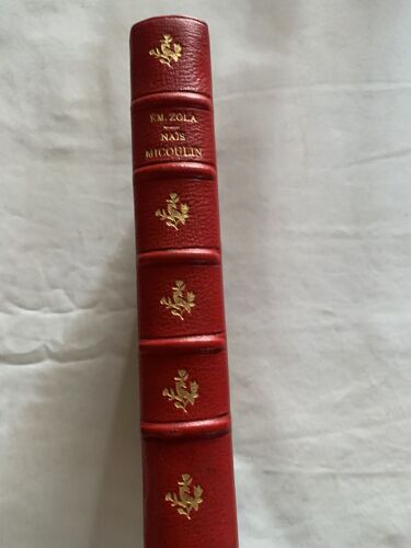 Naïs Micoulin Emile Zola 1904 Cuir Luxe Charpentier 