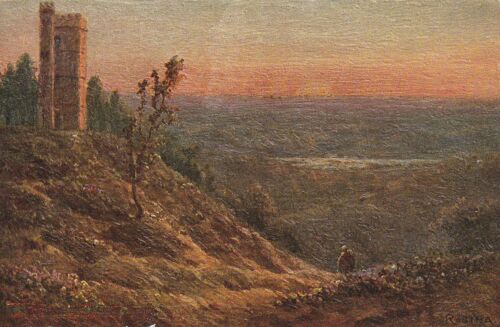 Carte Postale Ancienne - Tour Sur Une Colline