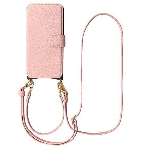 Selencia Étui Riva avec MagSafe et cordon de téléphone Samsung Galaxy A57 (5G) Old Pink