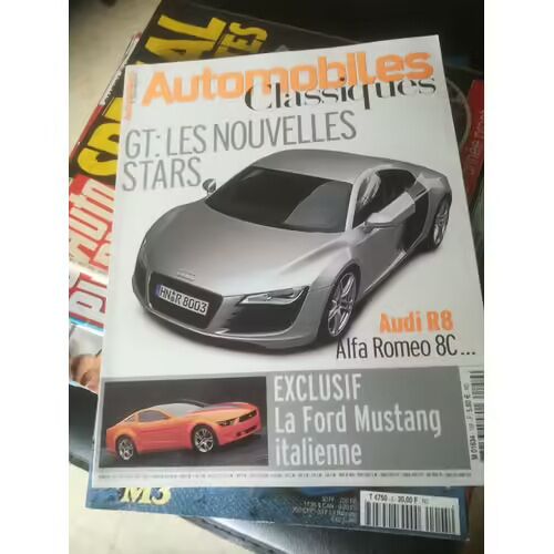 Automobiles Classiques 159 De 2007 Mustang Giugiaro Concept,Audi R8,Porsche 911 Gt3 Rs,Mercedes Cl63amg,Alfa 8c Competizione,Serenissima Jet,Lexus Gs450h
