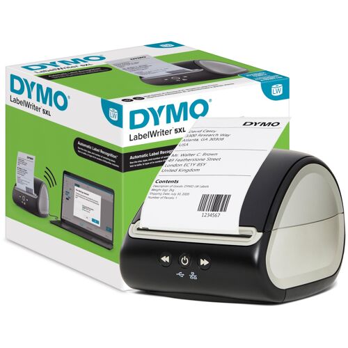 DYMO LabelWriter 5XL imprimante pour étiquettes Thermique directe 300 x 300 DPI Avec fil Ethernet/LAN