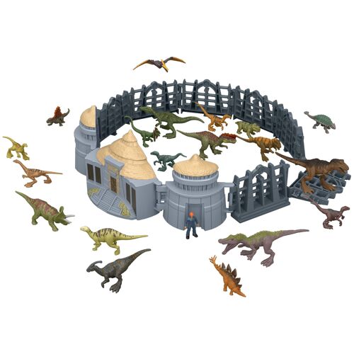 Jurassic World -Calendrier de l'Avent-24 surprises, 19 mini-dinosaures