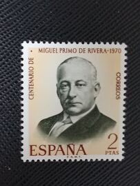 Timbre Espagne Y T 1631 Miguel Primo De Rivera 1970 (040310 )
