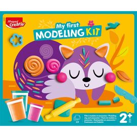 Kit de pâte à modeler Maped Creativ - My First Modeling Kit 3×84g Multicolore dès 2 ans