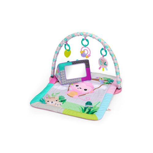 Tapis D'éveil Pliable Bright Starts Treetop Bloom - Rose, Arche Amovible