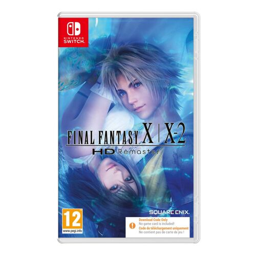 Jeu Nintendo Switch Square Enix Final Fantasy X / X-2 HD Remaster - Code téléchargeable, visuel bleu/teal