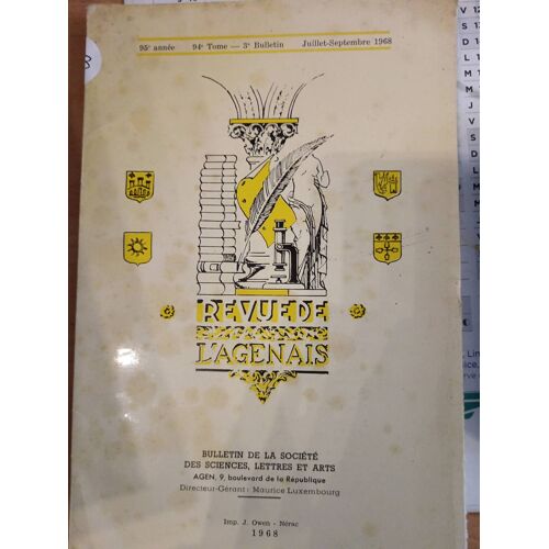 Revue De L'Agenais 1968 N°3