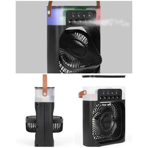 Ventilateur 2 EN 1 brumisateur portable inclinaison du ventilateur jusqu¿à 360°