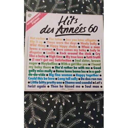 Hit Des Années 60 Coffret 3 Trois Disques Vinyles