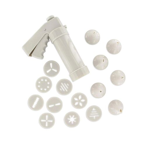 Presse-Biscuit Auchan 2 Usages 10 Grilles 6 Douilles Pour Faire Toutes Sortes De Biscuits . Recette Sur Le L'Emballage