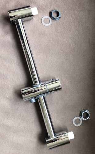 Barre de douche en ABS chromé pour cabine Aurlane