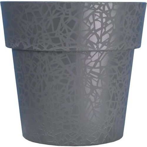 Pot De Fleur Riviera Terea Ø57 Cm Gris, Plastique Intérieur/Extérieur