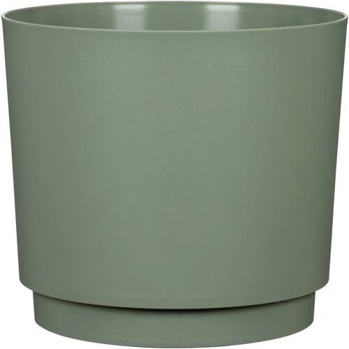 Pot De Plante Rond Garden Id Plano Matt Sage Ø25 Cm 7 L Vert Sauge