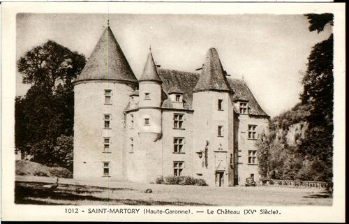 Carte Postale N°1012, Saint-Martory, Haute-Garonne, Le Château Xve Siècle, 1949