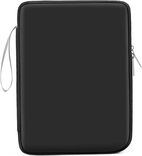 KALANKA-Housse Pochette Tablette Sac Protection Imperméable - Pochette de Voyage avec Compartiments pour Accessoires, Universel Étui de Transport Voyage Rembourré - Housse Ordinateur, 12-13 Pouces