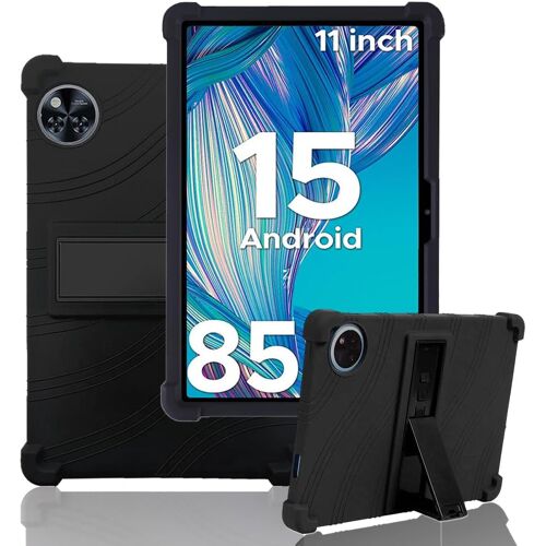 KALANKA-Ytaland Étui de Protection, pour Tablette DOOGEE U11/U11 Pro 11"", en Silicone Souple Fin, Anti-Chocs, Anti-Chute, Noir Multicolore