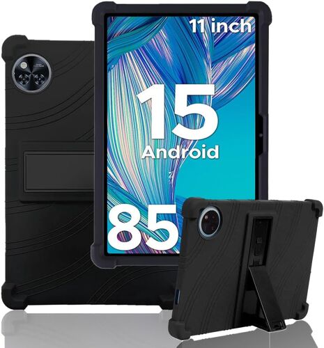 KALANKA-Ytaland Étui de Protection, pour Tablette DOOGEE U11/U11 Pro 11"", en Silicone Souple Fin, Anti-Chocs, Anti-Chute, Noir Multicolore