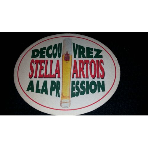 Sous-Bock Bière Stella Artois À La Pression