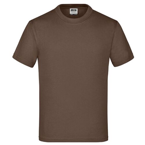 T-Shirt Enfant Manches Courtes Jn019 - Marron