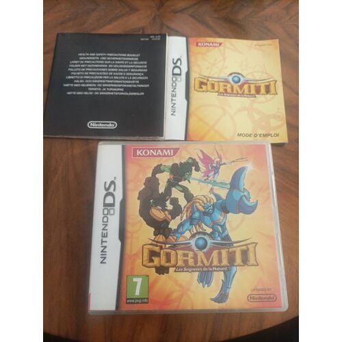 Jeu Nintendo DS Gormiti, les seigneurs de la nature.