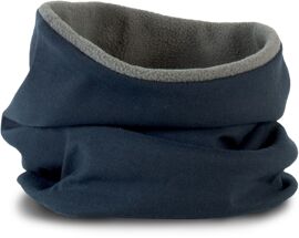 Echarpe Tubulaire Polaire - Tour De Cou Adulte - Kp121 - Bleu Marine