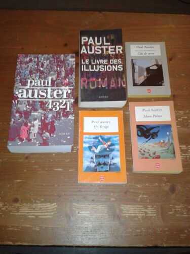Lot De Livres De Paul Auster