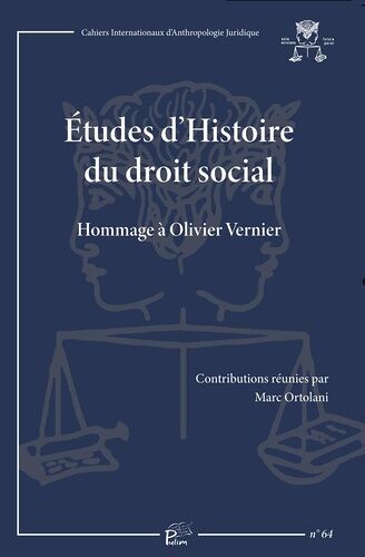 Etudes D'histoire Du Droit Social