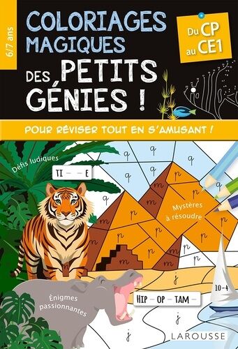 Coloriages Magiques Des Petits Génies Du Cp Au Ce1