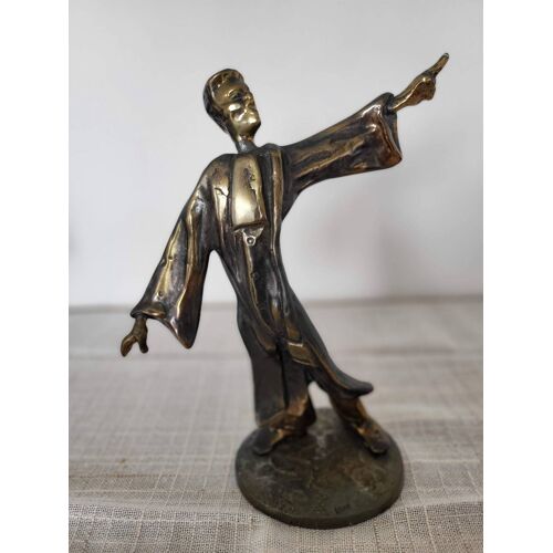 Bronze Avocat Signé Lohe