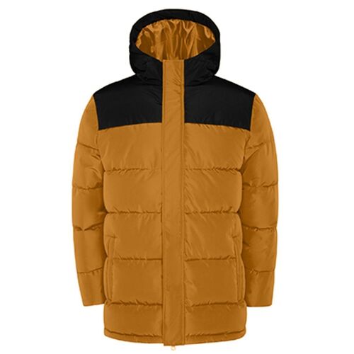 Doudoune Bicolore - Unisexe - Ry5075 - Jaune Curry Et Noir
