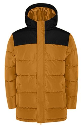 Doudoune Bicolore - Unisexe - Ry5075 - Jaune Curry Et Noir