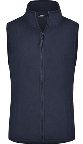 Gilet Sans Manches Bodywarmer Polaire Femme - Jn048 - Bleu Marine