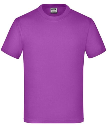 T-Shirt Enfant Manches Courtes Jn019 - Violet Pourpre