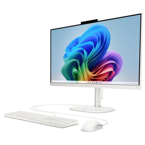 HP OmniStudio Next Gen 24-cw0000nf - 23.8" Ryzen AI 7 445 24 Go RAM 512 Go AMD Radeon 840M - Blanc AZERTY