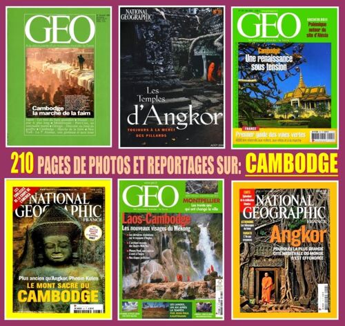 6revues Pour Découvrir : Le Cambodge