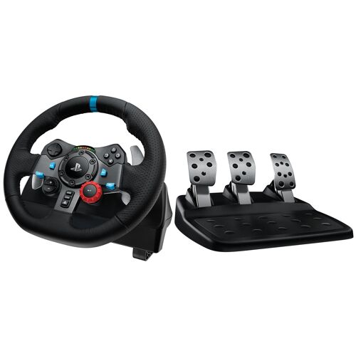Logitech G 941-000113 accessoire de jeux vidéo Noir USB Volant + pédales Analogique/Numérique PC, PlayStation 4, PlayStation 5, Playstation 3