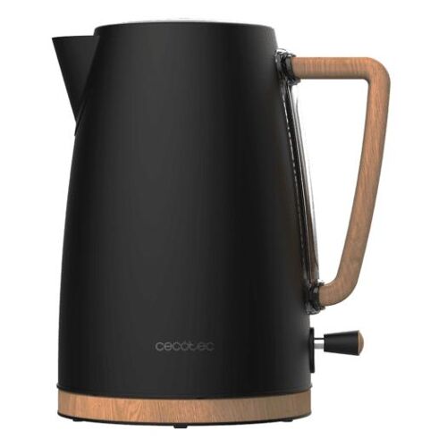 Cecotec ThermoSense 200 bouilloire 1,7 L 2200 W Noir, Bois