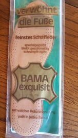 Paire De Semelles Cuir Pour Intérieur Chaussures P. 38