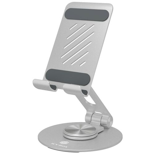 ICY BOX IB-TH201-R Support passif Mobile/smartphone, Tablette / UMPC Argent
