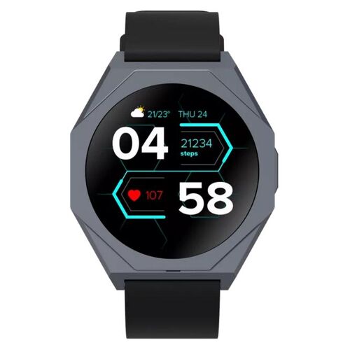 Canyon OTTOSW86BK smartwatche et montre de sport Numérique Écran tactile Noir