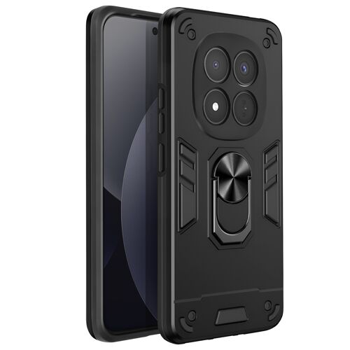 Coque pour Redmi Note 15 Pro Plus avec Anneau Magnétique Noir