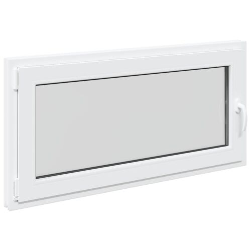 Fenêtre de sous-sol RISOR Blanc 120 x 60 cm PVC et verre