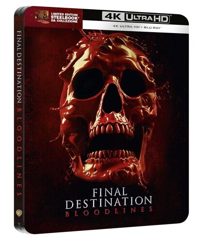 Final Destination: Bloodlines Steelbook (Alt Skull) [4k Ultra Hd] [2025]