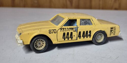Majorette Chevrolet Impala Taxi – 1/41 – Yellow Cab – Made In France – Vintage-Majorette