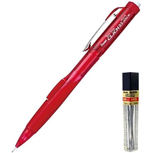 Kalanka-Twist Erase Click Porte-Mine Automatique Rechargeable Hb 0,5 Mm