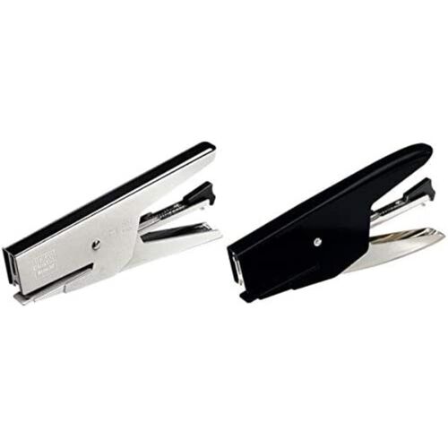 Kalanka-Rapid Pince-Agrafeuse Bebe 58, Pour Agrafes 8/4mm, Capacité 15 Feuilles, Métal, Noir, 10527001