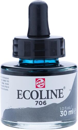 KALANKA-Flacon d'aquarelle liquide 30 ml Gris foncé 706 (11257061)