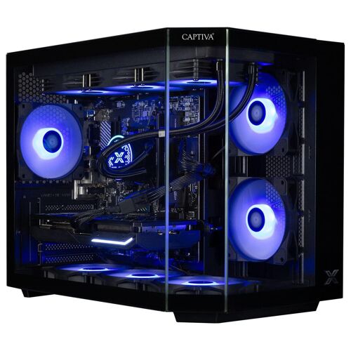 CAPTIVA Advanced Gaming 95881 PC Intel Core i9 i9-14900KF 64 Go DDR5-SDRAM 2 To SSD NVIDIA GeForce RTX 5060 Ti Windows 11 Home Tower Noir